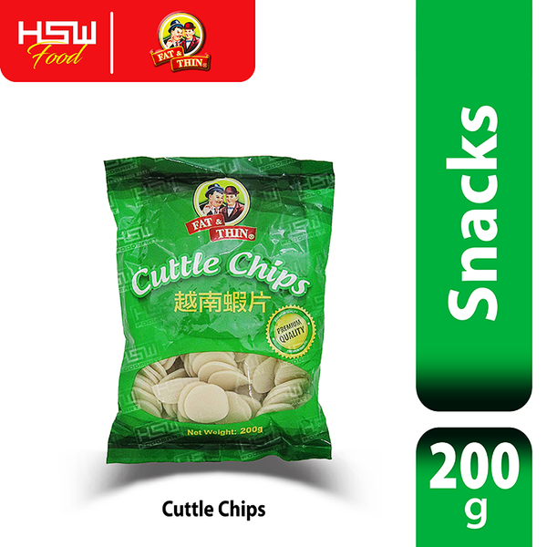 FAT & THIN CUTTLE CHIPS 200g