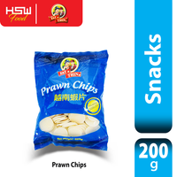 FAT & THIN PRAWN CHIPS 200g