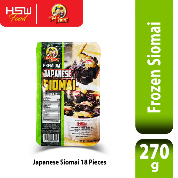 FAT & THIN JAPANESE SIOMAI 18S