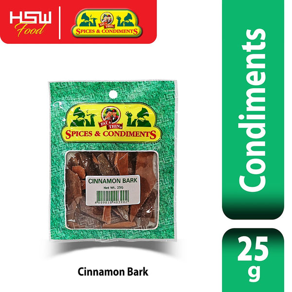 FAT & THIN CINNAMON BARK 25G