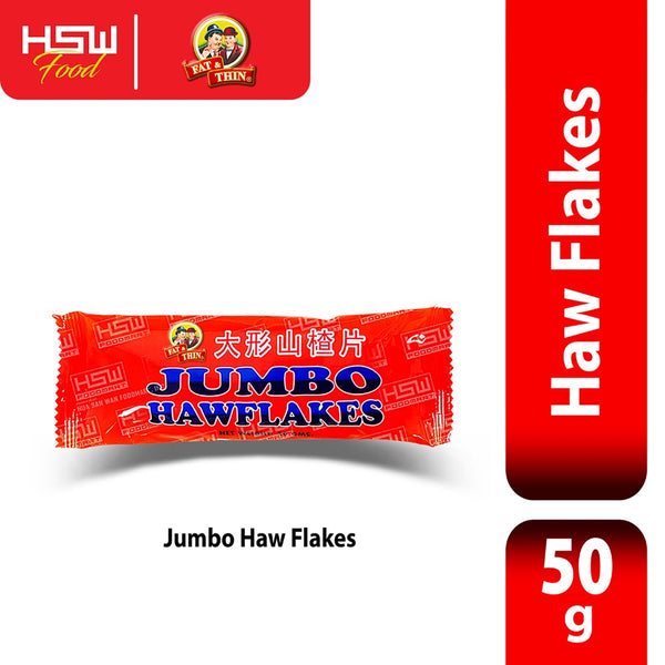 FAT & THIN JUMBO HAWFLAKES 50g