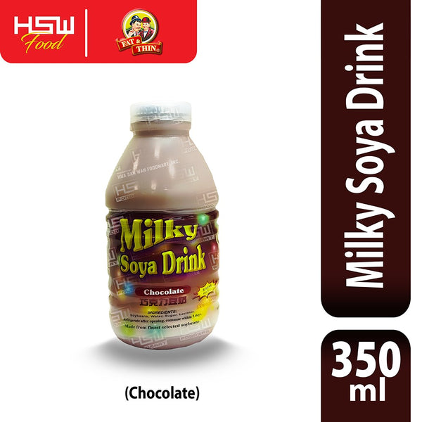 FAT & THIN MILKY SOYA DRINK CHOCOLATE 350ML