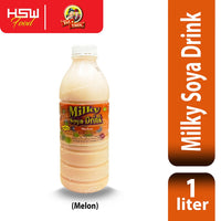 FAT & THIN MILKY SOYA DRINK MELON 1L