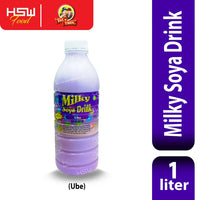 FAT & THIN MILKY SOYA UBE 1L