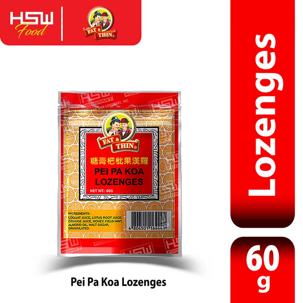 FAT & THIN PEI PA KOA LOZENGES 60g