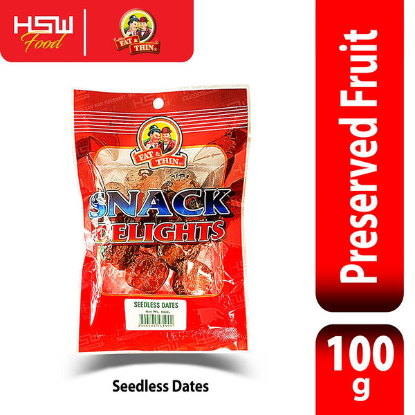 FAT & THIN SEEDLESS DATES 100g