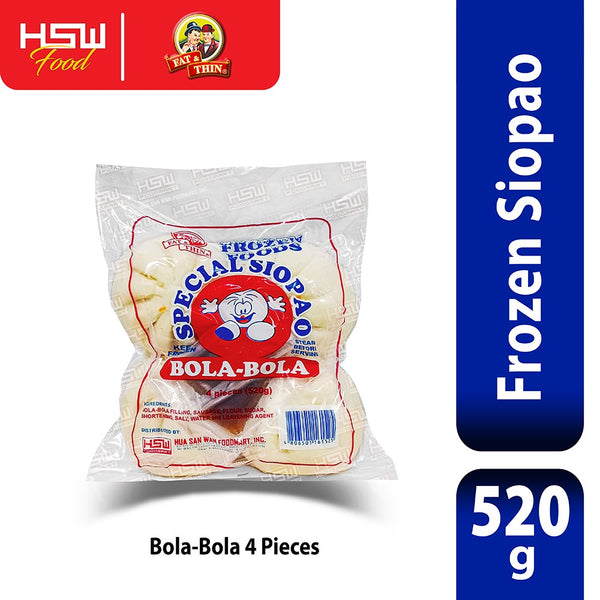 FAT & THIN SPECIAL SIOPAO BOLA BOLA 4S