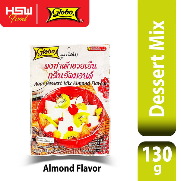 GLOBO AGAR DESSERT MIX ALMOND 130g