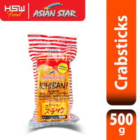 ASIAN STAR ICHIBAN CRAB STICKS 500G