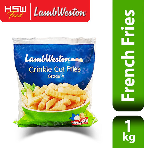 LAMBWESTON FRNCH FRIES (CRINKLECUT) 1KG