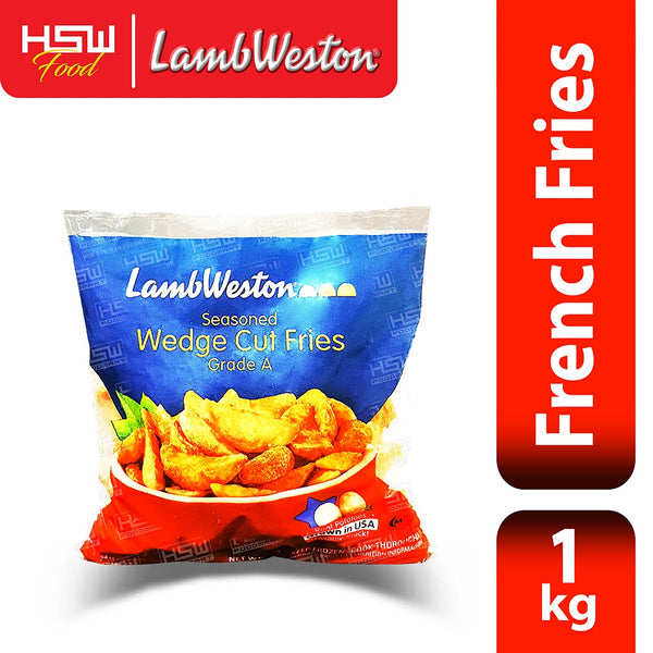 LAMBWESTON FRNCH FRIES (WEDGE CUT) 1KG