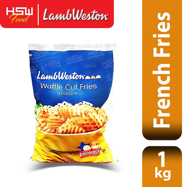 LAMBWESTON FRENCH FRIES (WAFFLE CUT) 1KG