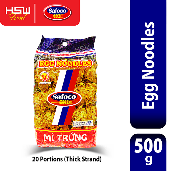 SAFOCO EGG NOODLES THICK 500g