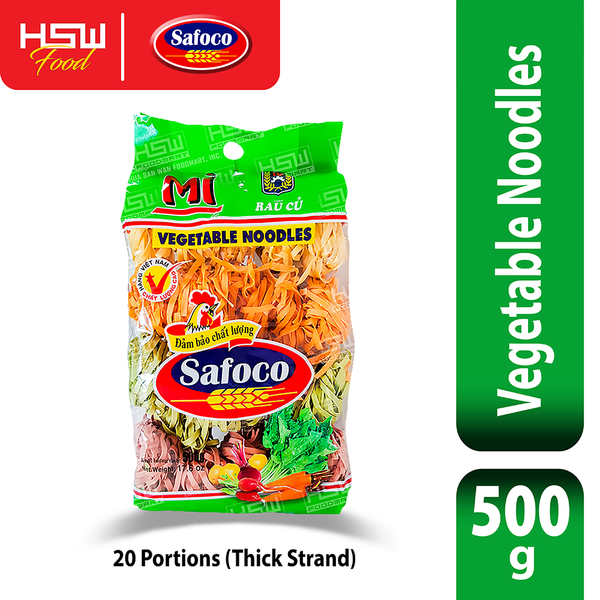 SAFOCO NUT. NOODLES STRING THICK 500g