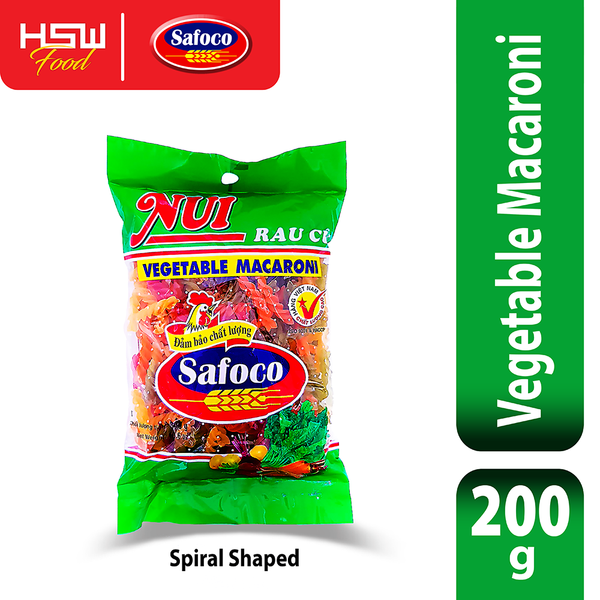 SAFOCO SPIRAL SHAPED MACARONI 200g