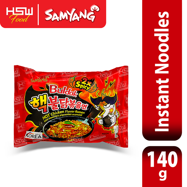 SAMYANG HOT CHICKEN RAMEN 2X SPICY FLAVOR 140g