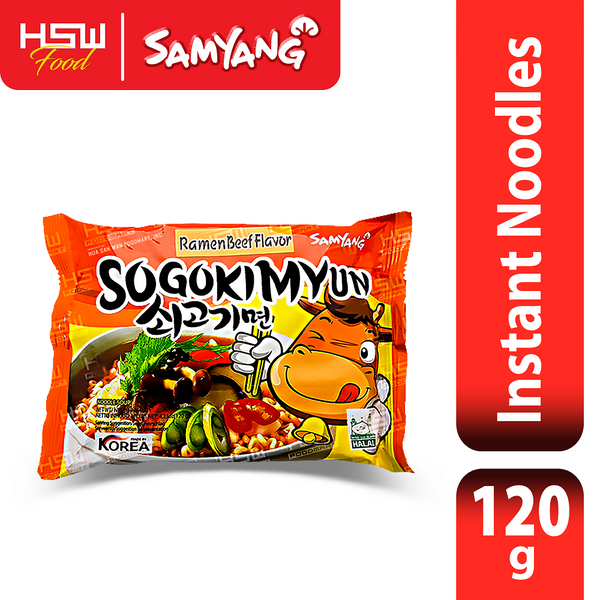 SAMYANG RAMEN BEEF FLAVOR 120g