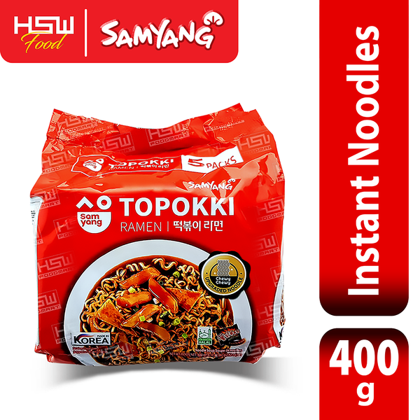 SAMYANG TOPOKKI RAMEN NOODLE SOUP 400g